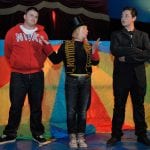 Begrüßung des Publikums