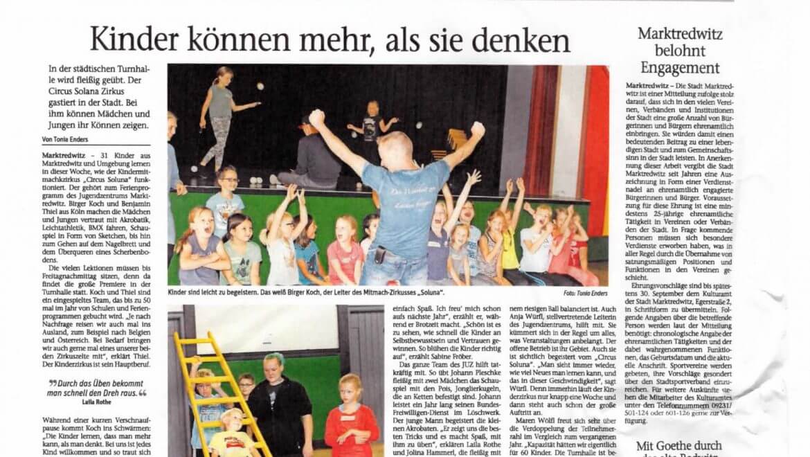 Circus Soluna in Marktredwitz