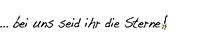 beiunsseidihr Schriftzug Vorschau