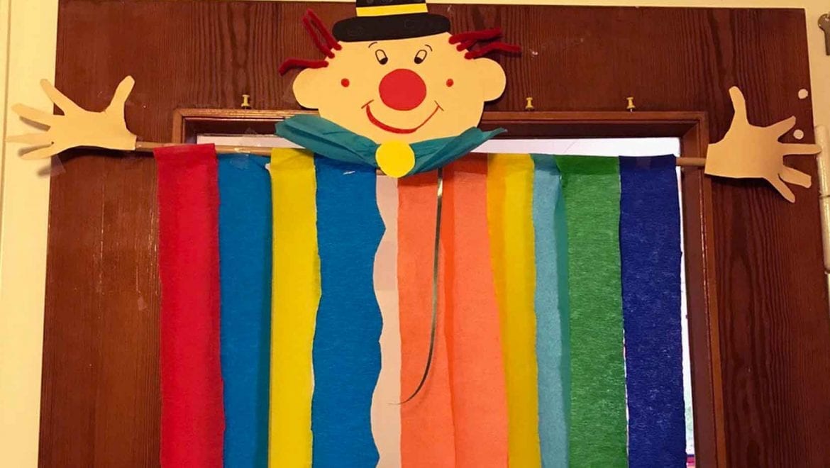 Türschmuck „Clown“